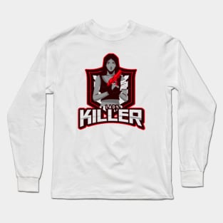 Pubg lady killer Long Sleeve T-Shirt